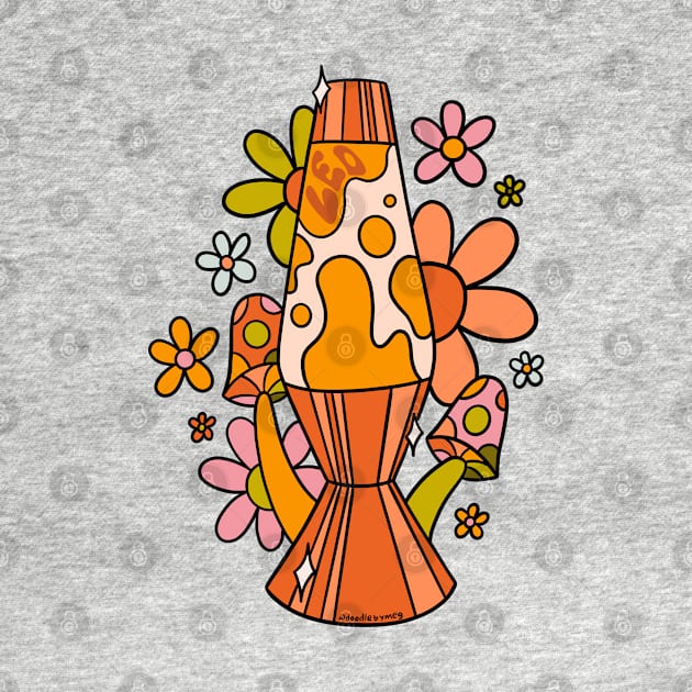 Leo Lava Lamp by Doodle by Meg